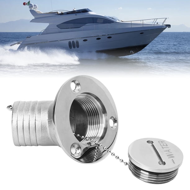 Relleno De Cubierta De Barco, Pulido 1,5 Pulgadas 38 Mm 316 Piezas De Hardware Marino De Acero Inoxidable 45 Grados A Prueba De Herrumbre Para Yate