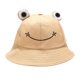 thumbnail image 1 of Yuarrent Sombrero de rana Lindo sombrero de sombrilla de verano Gorra de rana Gorra de pescador Sombrero de cubo de animal Sombrero de cubo de rana Pescar Numero 3 Yuarrent OD009828-03, 1 of 1