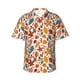 thumbnail image 1 of Fotbe Autumn Leaves Camisa Hawaiana para Hombre Unisex – Camisa Casual de Verano con Botones de Manga Corta de Algodón y Lino,X-Large, 1 of 7