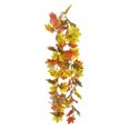 thumbnail image 3 of Monstrate 180cm Otoño artificial Hojas de arce Guirnalda Planta colgante Decoración de Navidad Decoración No.03, 3 of 6