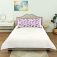 thumbnail image 6 of GZHJMY Valentine's Day Heart Satin Pillowcase, Soft Breathable Silk Pillow Case with Envelope Closure for Hair and Skin, Standard Size 26 x 20 Inch Home Decor, 6 of 7