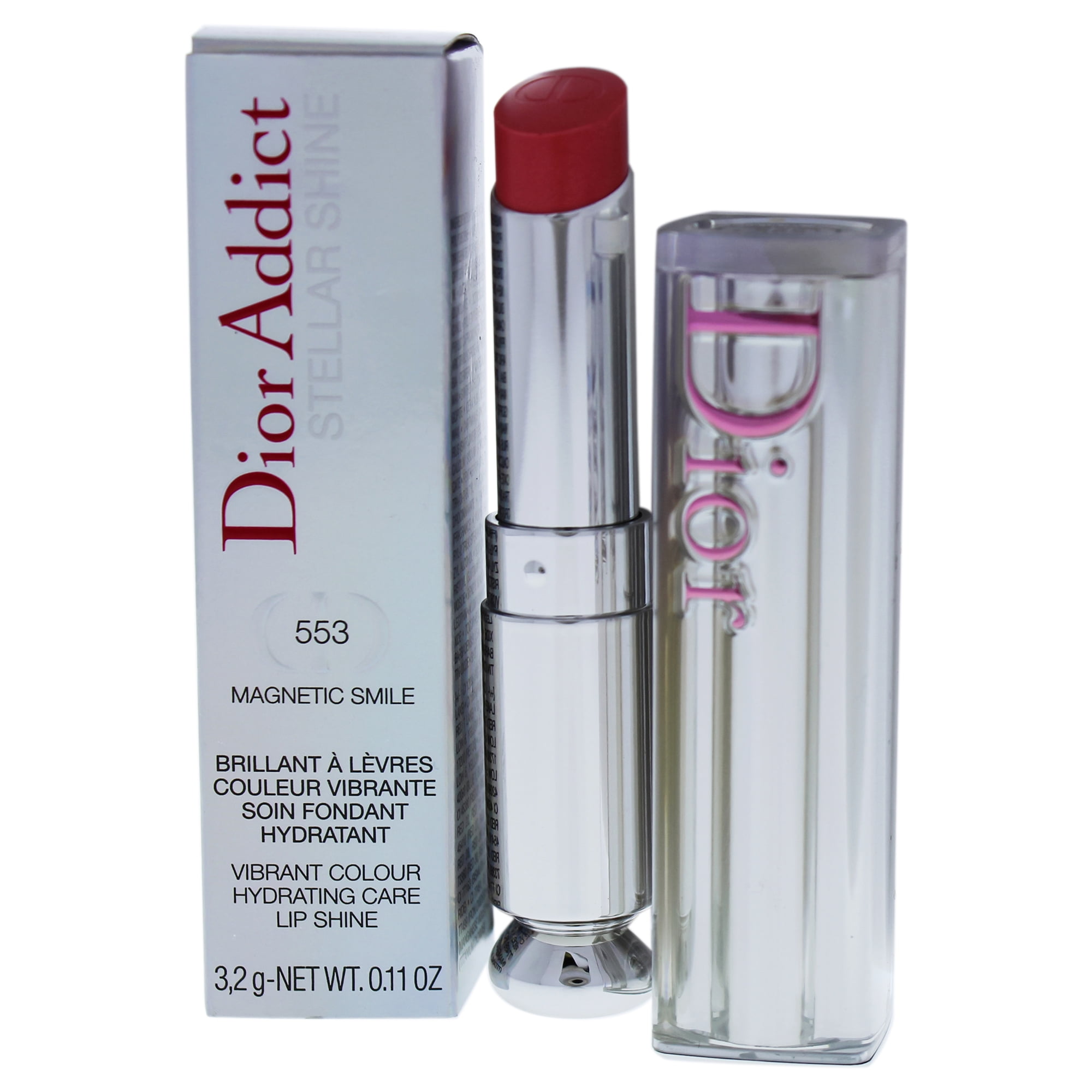 Dior Addict Stellar Shine Lipstick 553 Magnetic Smile by Christian Dior for Women 0.11 oz Lipsti Walmart