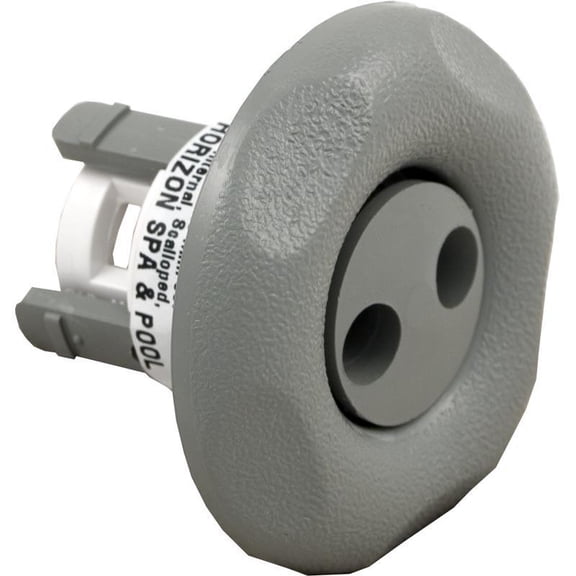 Waterway 212-1267 2.63" 5-Scallop Mini Pulsator Jet Internal - Gray