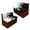 Black & White Flame, variant on Psesaysky Green Leaves RV Sofa Seat Covers Stretch Washable 2 Pcs Camper Cushion Slipcover with Elastic Edge Dinette Couch Cover for Travel Trailer RV Accessories