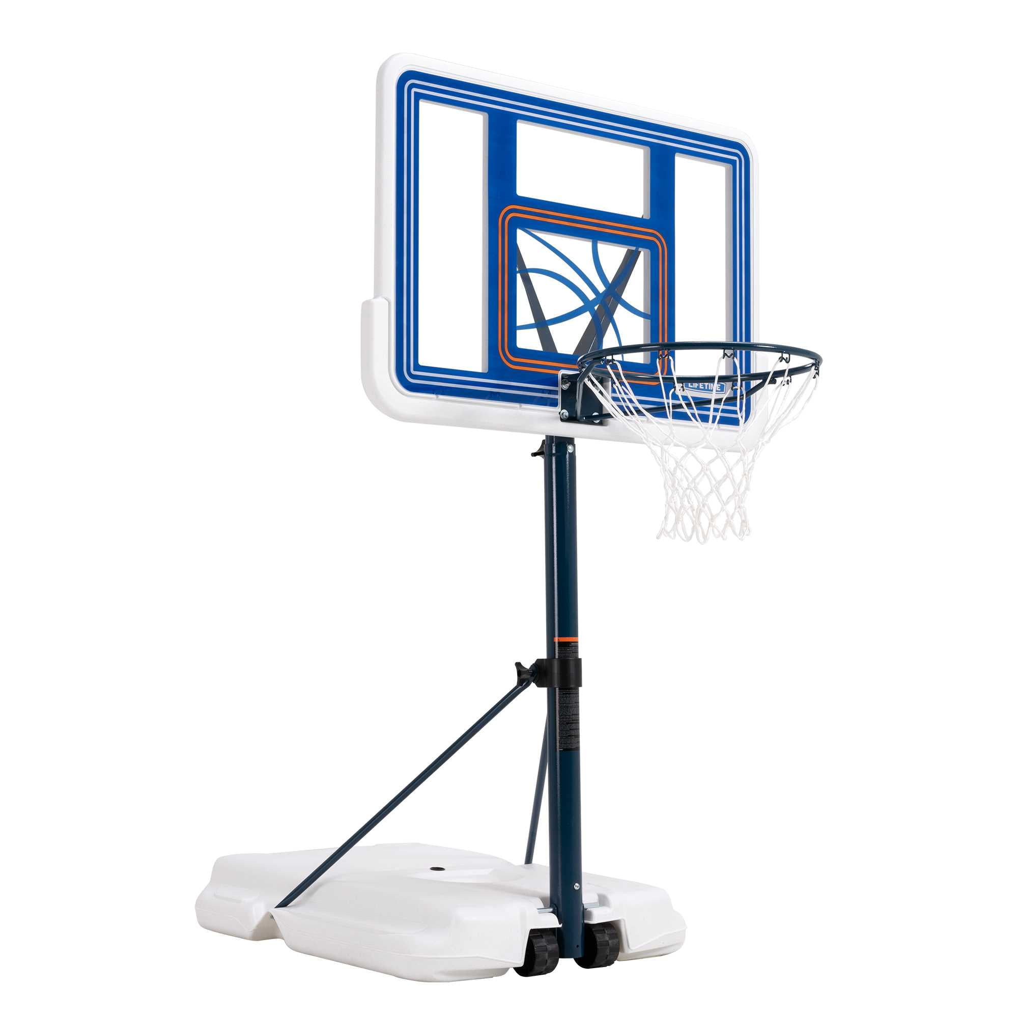 NEW 44/" Basketball Hoop Backboard Rim ACRYLIC Combo Net Outdoor Goal LIFETIME