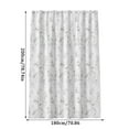 thumbnail image 2 of Pedty Bathroom Shower Stall Curtain Liner Shower Curtains Printed Fabric Shower Curtain Thickened Waterproof Cloud Shower Curtain With Hook, 2 of 7