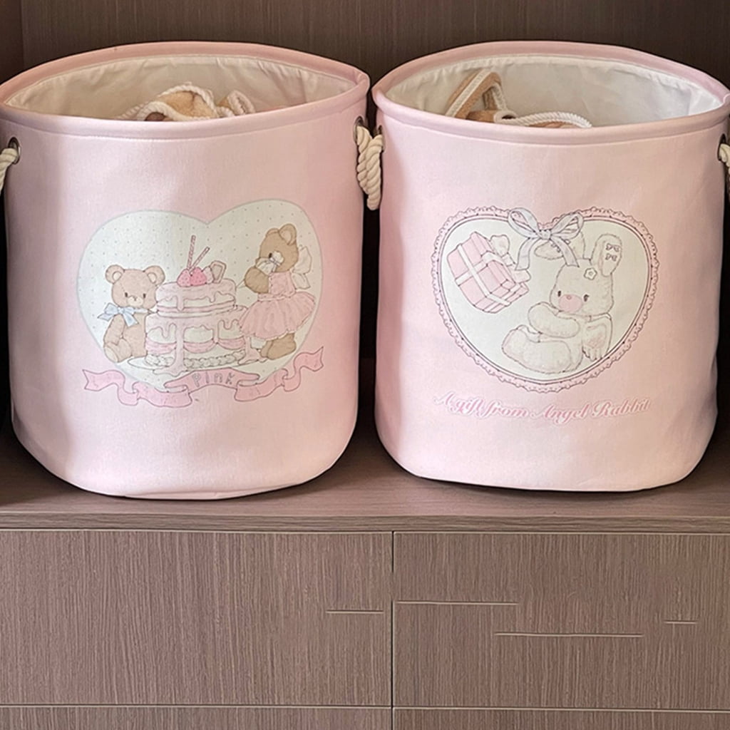 Cotton Linen Laundry Basket Large Capacity Foldable Designs for Dirty Clothes Storage Homes Dormitories and Apartments