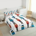 thumbnail image 3 of Castle Fairy 2-Piece Twin Size Comforter Set, Nutcracker and Snowflake Christmas Print, 3 of 8