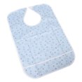 thumbnail image 4 of Durable Cotton Adult Bib With Crumb Catcher, Hook AndClosure - Easy To Clean, Perfect Gift For Elderly Assistance, 4 of 8