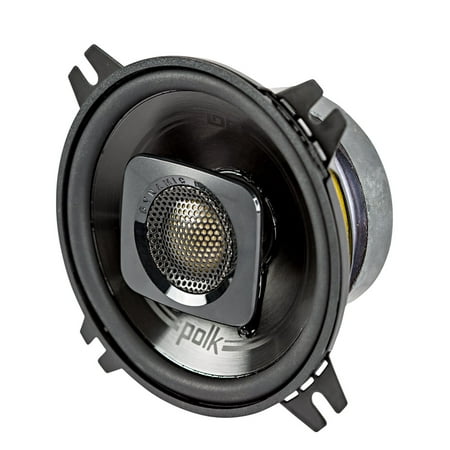 Polk Audio - DB+ Series 4" 2-Way Coaxial Speakers with Polypropylene UV Tolerant Cones (Pair) - Black