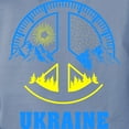 thumbnail image 3 of CafePress - Ukraine Flag Ukrainian Pride Peace Symbol T Shirt - Womens Comfort Colors® Shirt, 3 of 4