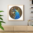 thumbnail image 3 of Cuadros Decorativos Juego de bordado chino de lienzo de flor de pavo real de 11 quilates, punto de cruz impreso completo DIY DQrwqpou Nuevos Originales, 3 of 8