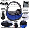 thumbnail image 4 of Bolsa de transporte LIUYMXG para mascotas bolso de hombro grande, 4 of 5