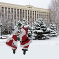 thumbnail image 4 of Carteles De Jardín De Navidad Estacas De Jardín Navidad Papá Noel Decoraciones De Césped Estacas De Madera De Jardín Decoraciones De Césped Carteles De Patio Noticed HA038562-00, 4 of 6