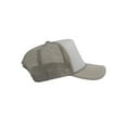 thumbnail image 4 of Top Headwear Blank Trucker Hat - Mens Trucker Hats Foam Mesh Snapback White/Light Grey, 4 of 4