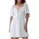 thumbnail image 1 of Vestido Mini Elegante con Escote en V Profundo y Lazo en XL, 1 of 8