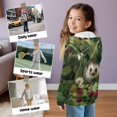 thumbnail image 5 of Uorisanigo Full Zip Hoodies Lightweight Fall Winter Jacket Sweatshirts Long Sleeve Pullover Forest Hedgehog Shirts Tops with Pockets for Vacation Shopping Exercise Wear, 5 of 7