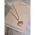 thumbnail image 5 of Stainless Steel Heart Necklace - Heart Necklace Handmade, 5 of 5