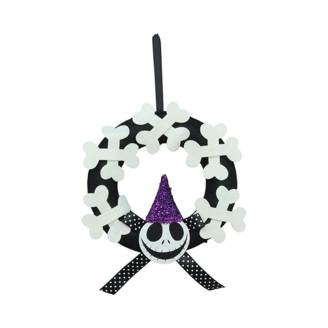 Halloween Decoration Garland Rattan Circle Lei Wreath Creative Wall Durable Front Door Pendant Decorate Window Garlands