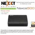 thumbnail image 7 of Nexxt Solutions Naxos500 5 Port Desktop Ethernet Switch 10/100- Compact Unmanaged, 7 of 7