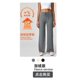 thumbnail image 4 of Pantalones deportivos de cintura alta con forro polar for mujer for el invierno de 2026, pantalones de pierna ancha de punto con control de barriga y cordón, 4 of 9
