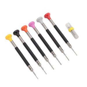 Ensemble de tournevis horlogers, 6pcs Jeu de tournevis professionnel pour électronique