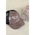 thumbnail image 4 of CC Sequin Leopard Baseball Cap, 4 of 4