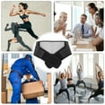 thumbnail image 7 of Back Support Belt Breathable Lower Back Brace Pain Relief Adjustable Self-Warming Comfort Lumbar Support Back Brace with Magnetic for Women Men Herniated Disc Sciatica Scoliosis, 7 of 7