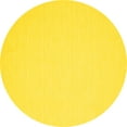 thumbnail image 1 of Ahgly Company Indoor Round Abstract Yellow Contemporary Area Rugs, 7' Round, 1 of 4