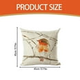 thumbnail image 3 of XYKA "Porch Patio Birds Throw Pillow for Spring Farmhouse Decoration Decorative Cotton Cushion for Outdoor and Easy to with Hidden Zipper Perfect for Enhancing Your Room's Ideal for Coffee Shops, 3 of 7