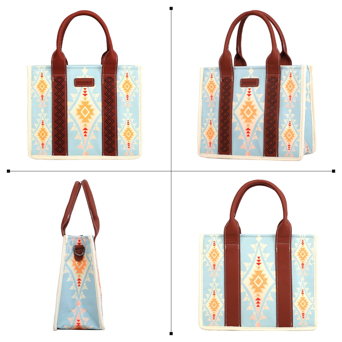 Satchel Purses and Handbags for Women Canvas Shoulder Tote Bags Wallets