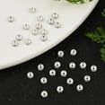 thumbnail image 4 of Rack Plating Rondelle Brass Grade A Rhinestone Spacer Beads Silver 3x1.8mm Hole: 0.5mm, 4 of 4