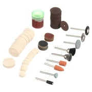 HART 175-Piece Rotary Tool Accessory Set with Protective Storage Case