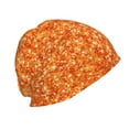 thumbnail image 3 of Rocae Orange Glitter for Beanies Hats for Men Women Warm Chunky Knit Hats Winter, 3 of 7