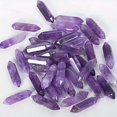thumbnail image 1 of 10pcs Therapeutic Crystal Set Natural Amethyst Gem Bulk Hexagonal Point Energy Balance Chakra Meditation Therapy Gift, 1 of 4