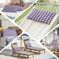 thumbnail image 6 of Purple Checkered Pillow Protectors with Zipper Standard Size, Farmhouse Buffalo Plaid Soft Brushed Microfiber Breathable Throw Pillow Covers, Pillowcase for Couch Sofa Bedroom Living Room 20"x26", 6 of 9