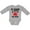 AC-Heather Grey, variant on Inktastic Grammy and Pappy Love Me Boys or Girls Long Sleeve Baby Bodysuit