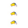 thumbnail image 4 of sweethay Wobbler-señuelo de Pesca Artificial, cebo de Pesca duro flotante, Señuelos de Pesca, lubina, anzuelo triple, 2,6 cm, 1 ud. Type1 NO1, 4 of 6