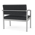 thumbnail image 3 of Pemberly Row Chaise d'Attente pour Réception Bariatrique - Acier Argenté / Gris Foncé, 3 of 5