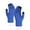 Blue, variant on Unisex Thermal Knitted Gloves, Fleece Lined Winter Gloves with Five-Finger Design, Cold Weather Touchscreen Gloves for Men & Women, One Size Fits Most
