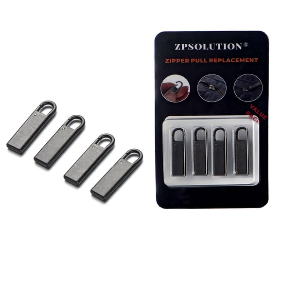 Zpsolution Metal de repuesto con cierre de cremallera para equipaje
