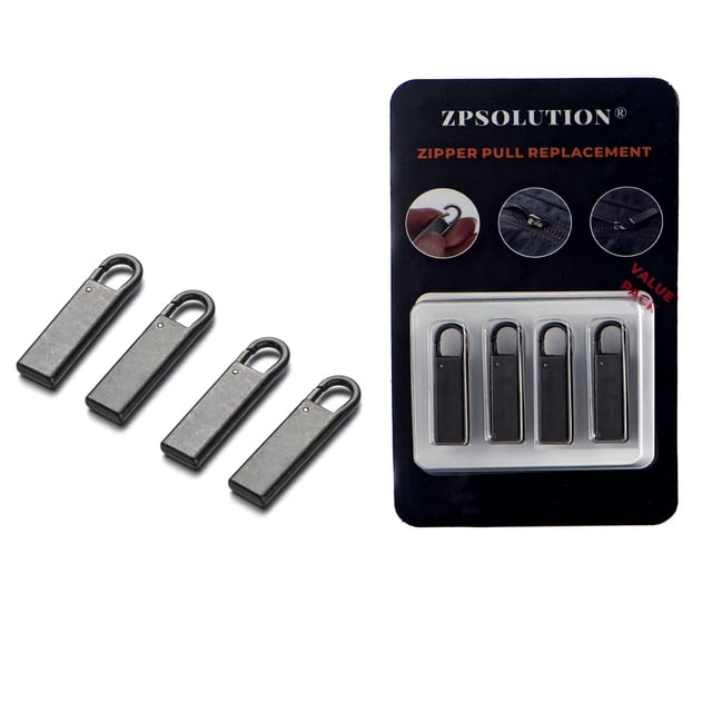 Zpsolution Metal de repuesto con cierre de cremallera para equipaje