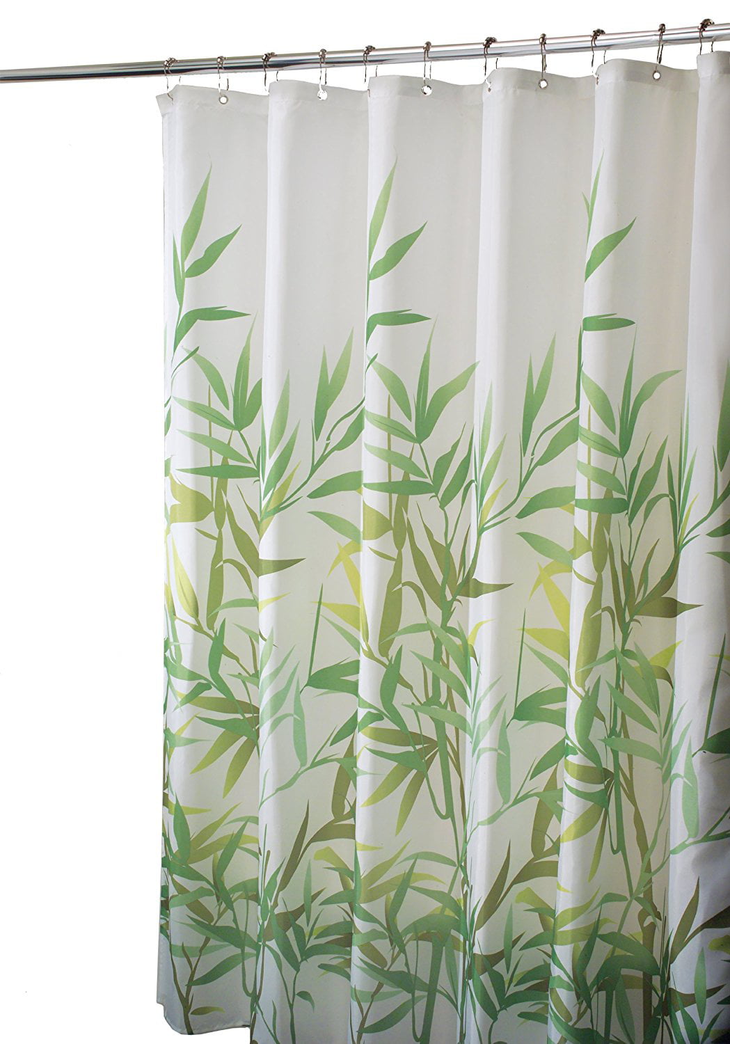 Details about   InterDesign 35694 Leaves Fabric Shower Curtain 72" x 84" Purple/White Long 