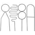 thumbnail image 1 of Enrejado para plantas de interior Eease, 4 estacas de jardín, soporte para trepar clemátides, 1 of 6