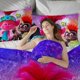 thumbnail image 5 of Juego de cama con dibujos animados de la colección Tolls, bonito juego de cama para niños y niñas, regalo de Navidad (1 funda de edredón y 2 fundas de almohada), 5 of 6