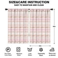 thumbnail image 2 of Blackout Kids Curtains,Pink Floral and Lace Pattern Childrens Insulated Curtains Set Of 2,Bedroom Essentials,Toddler Room Decor 52x84in(132x213cm), 2 of 5