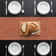 thumbnail image 3 of Burnt Orange Table Runner 90 Inches Long,Dining Table Runners Dresser Scarves,Farmhouse Vintage Orange Solid Color Modern Kitchen Coffee Tablerunner for Tabletop Party Birthday Wedding 13"x90", 3 of 8