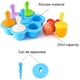 thumbnail image 2 of Molde para helado, molde para helado de silicona, moldes para helado reutilizables, Magnum Moulle, ideal para niños y adultos, 2 of 5