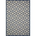 thumbnail image 2 of Nourison Aloha Indoor/Outdoor Casual Geometric Navy 7'10" x 10'6" Area Rug, (8' x 11'), 2 of 7