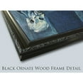 thumbnail image 4 of Sophie 6 20x20 Black Ornate Wood Framed with Double Matting Museum Art Print Titled - Go Jump in the Lake, 4 of 4